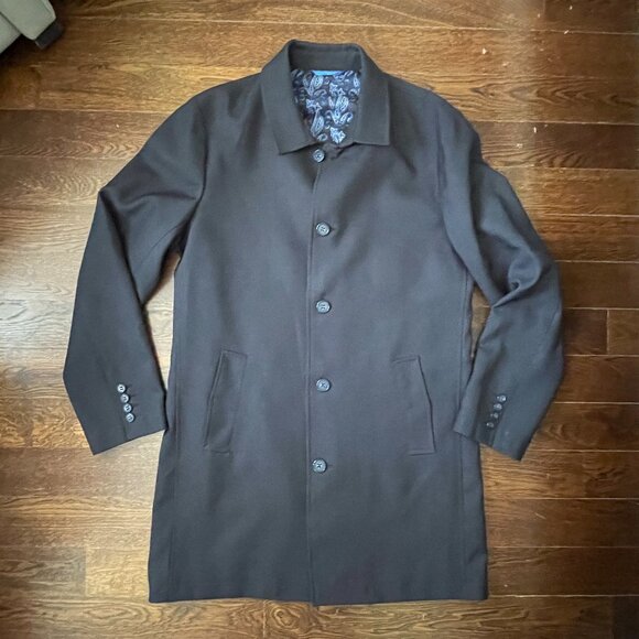 NEW(no tag) Sondergaard Copenhagen Men's Navy Coat/Jacket-Sz.40-MED - Picture 1 of 12